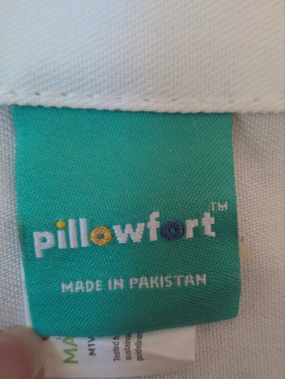 Pillowfort White Shower Curtain